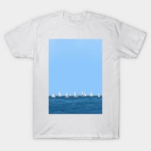 Blue sea art T-Shirt